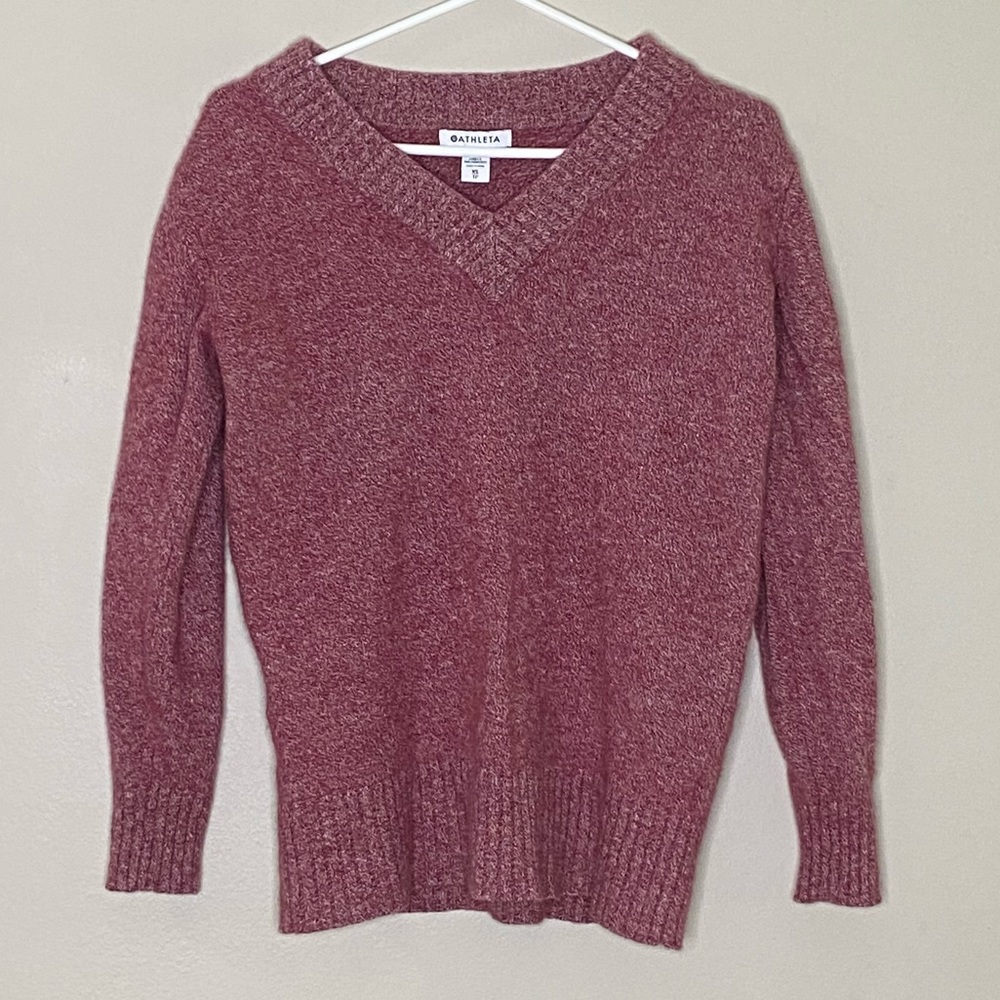 Athleta Cashmere and Wool Sweater Size Small